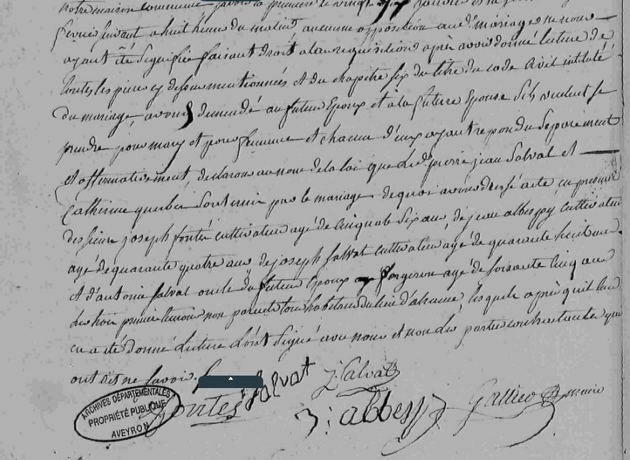 Mariage Salvat Pierre Jean-Querbes Catherine_2.JPG